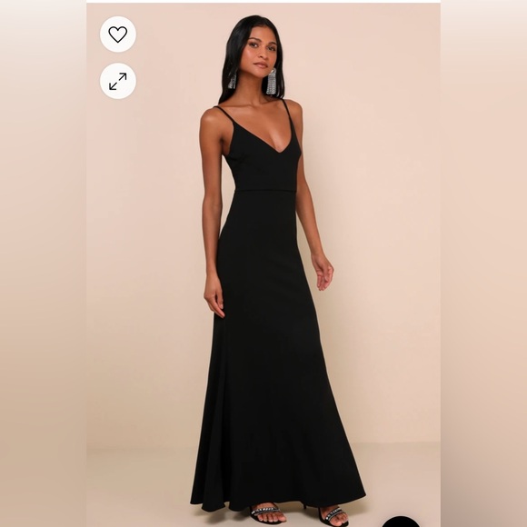 Lulus Black Dress - Picture 4 of 4